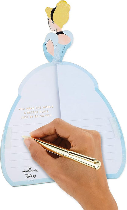 Hallmark Paper Wonder Disney Princess Pop Up Birthday Card (Honeycomb Cinderella) for Birthdays, Encouragement, All Occasions