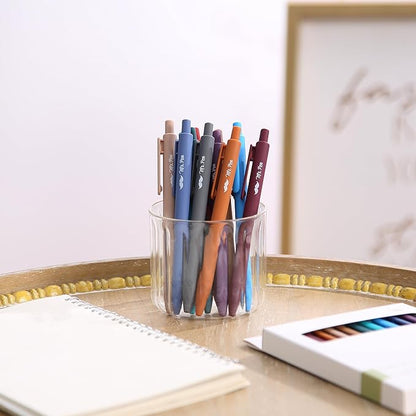 Mr. Pen- Retractable Gel Pens, 11 Pack, Unique Dark Vintage Ink Colors Gel Pens Fine Point 0.7mm, Vintage Pen, Retractable Pens, Gel Ink Pens, Aesthetic Pens for Journaling Fine Tip Pens
