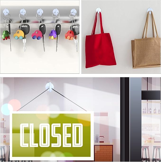 DIYMAG Magnetic Hooks, 30Lbs Strong Heavy Duty Cruise Magnet S-Hooks for Classroom, Fridge, Hanging, Cabins, Grill, Kitchen, Garage, Workplace and Office etc, (15 Pack-White)