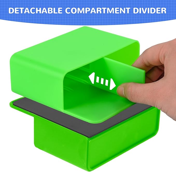 Magnetic Dry Erase Marker Holder, Magnetic Pen Holder for Fridge, Magnetic Marker Holder, Whiteboard Marker Holder for Locker Accessories, School, Office, Home, Magnetic Cup,1 Pack, Green