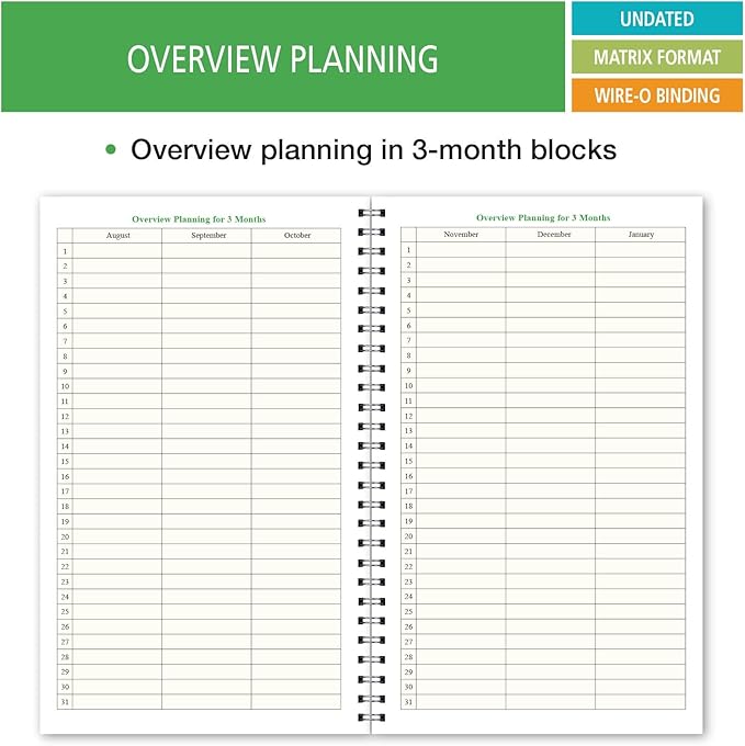 Elan Publishing Company Deluxe Full-Year Student Planner for High School 40 Weeks (HS-90)