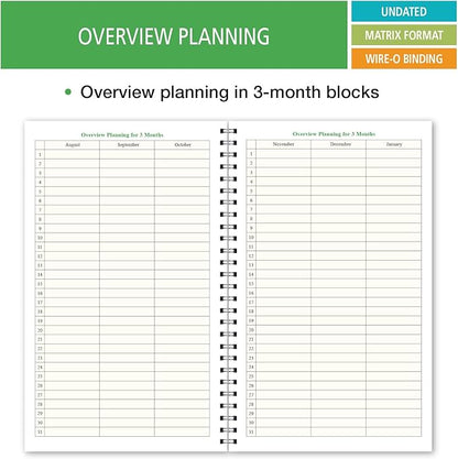 Elan Publishing Company Deluxe Full-Year Student Planner for High School 40 Weeks (HS-90)