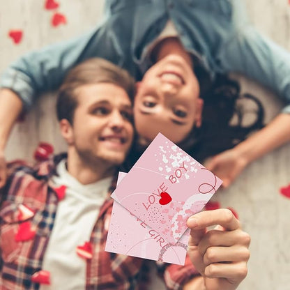 9 Pieces Valentine's Day Sticky Notes Valentine Heart Sticky Notes Self-Adhesive Note Pads Sticky Memo Notes for School Office Home Supplies Students Teachers Presents Valentine's Day