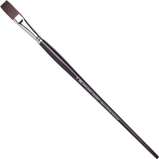 Winsor & Newton Galeria Flat Long Handle Brush, Size 15