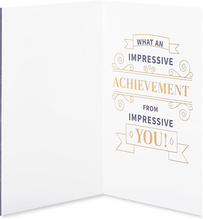 American Greetings Master's Degree Graduation Card (Impressive Achievement)