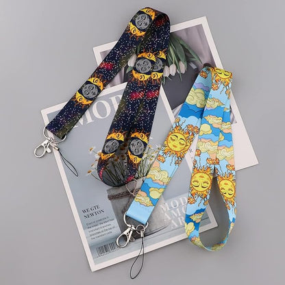 Yiflin Cute Neck Lanyard for Keys, Wallet, Id Card Holder, Cool Keychain Lanyard for Women, Men, Teacher