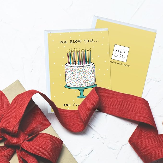 Funny Naughty Birthday Card/Dirty Card for 18th 16th 21st 30th 40th 50th 60th 65th Bday/For Boyfriend Husband Mom Dad Girlfriend Wife/Greeting Card