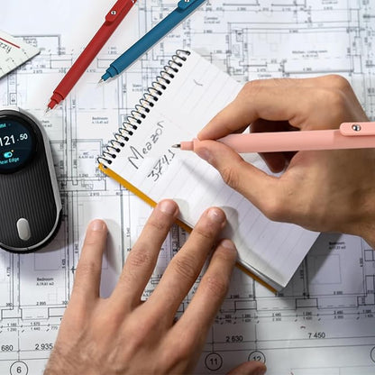 RIANCY Gel Pens, 5 Pcs 0.5mm Quick Dry Black Ink Pens Fine Point Smooth Writing Pen Cute Office School Supplies Gifts for Women Fine Point Smooth Writing Aesthetic Pen