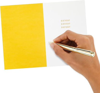 Hallmark Signature Birthday Card (Happy Happy Happy)