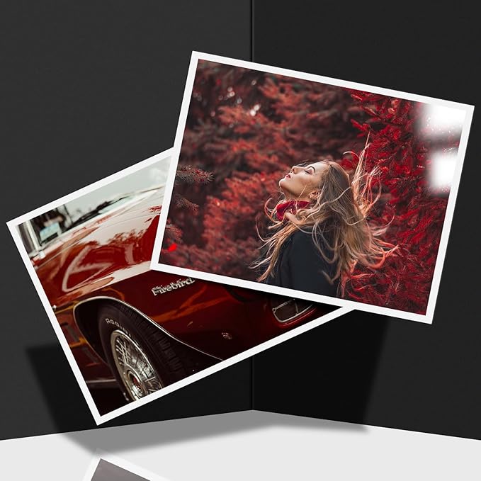 4" x 6" Photo Paper for Inkjet & Laser Printers - Extra Thick, High Gloss for Full Color Printing - Premium White Glossy, Instant Dry Paper for Everyday Pictures, Albums - 50 Sheets per Pack