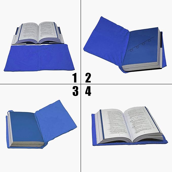 2 Pack Stretchable Book Sleeve Covers, for Paperbacks Hardcover Textbooks up to 9" x 12", Office Supplies with Free Sticker Labels (2 Pack, Rose Red)