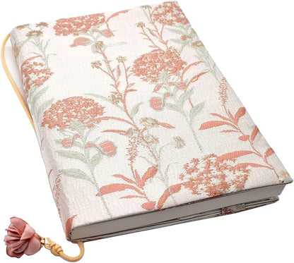 BLBMH Dandelions Book Covers for Paperbacks Book Cover Fit for 5.5x8.2 inch Adjustable Book Sleeve Cover for A5 Books Softcover Protector for Notebook - Pink