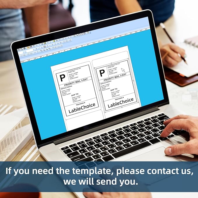 100 Sheets 400 Labels 4"x5" 4 Up Shipping Address Labels for Laser & Inkjet Printers, Permanent Adhesive 4 to a Page, 4 Stickers per Sheet