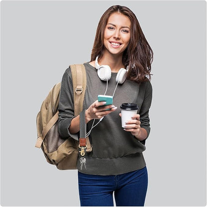 Fishent Stretchy Wristlet Keychain,Braided Cute Wrist Lanyards for Keys, Key Chain Holder for Women Men, Wrist Strap Keychain for Car Keys Phone Camera Wallet ID Badges Card (Space Gray)