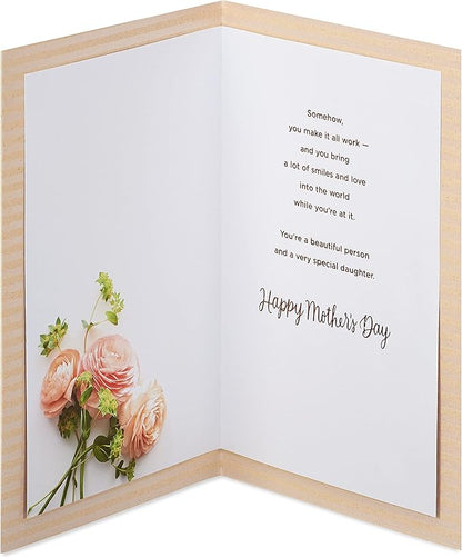 American Greetings Mothers Day Card for Daughter (True to Who You Are)