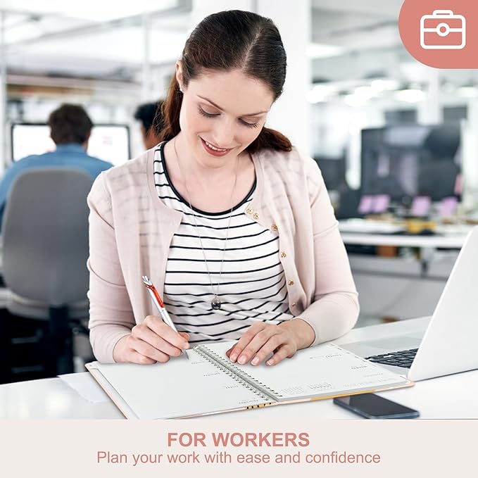 2026 Planner, Weekly and Monthly Academic Planner Calendar (JAN.2026 - DEC.2026), Planning Agenda Book, for Office Desk Accessories and School Supplies, A5(6.3" x 8.5")