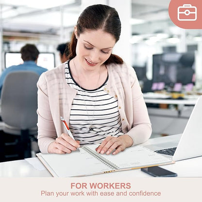 2026 Planner, Weekly and Monthly Academic Planner Calendar (JAN.2026 - DEC.2026), Planning Agenda Book, for Office Desk Accessories and School Supplies, A5(6.3" x 8.5")