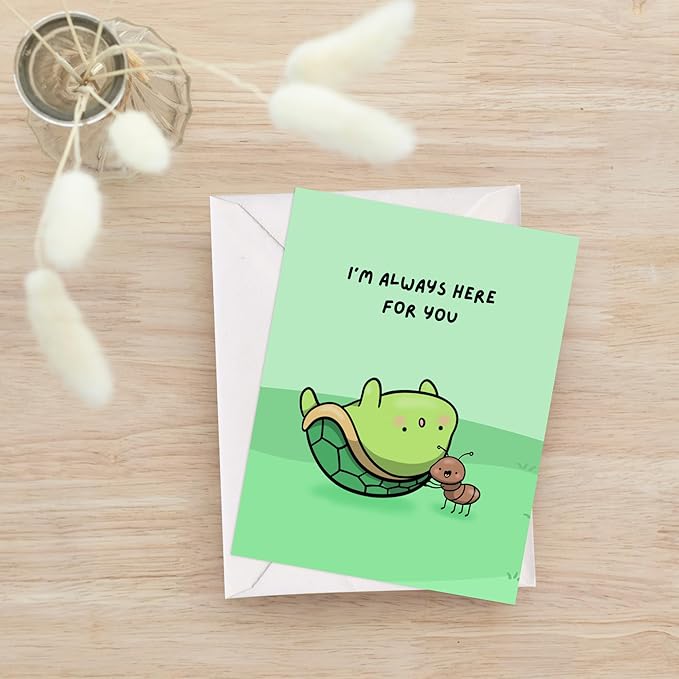 Get Well Soon Card, Here For You Card, Support Card, Mental Health, Disease, Parenthood, Adulthood (I'm Always Here For You)