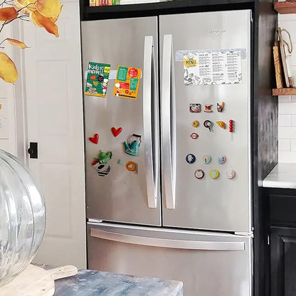 5 Pack Felt Pin Board Bar Strips Bulletin Board for Bedrooms Offices Home Wall Decoration, Notice Board Self Adhesive Cork Board with 35 Push Pins for Paste Notes, Photos, Schedules (Grey)