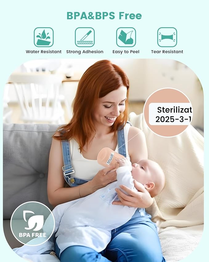 Phomermo D30 Label Maker Tape, Black on Silver Glitter Transparent Label Sticker Thermal Paper Self-Adhesive, 14 x 40mm (1/2" x11/2) 160 Tapes/Roll, 3 Rolls for D30 D35 Q30 Q30S Q31 D30Pro