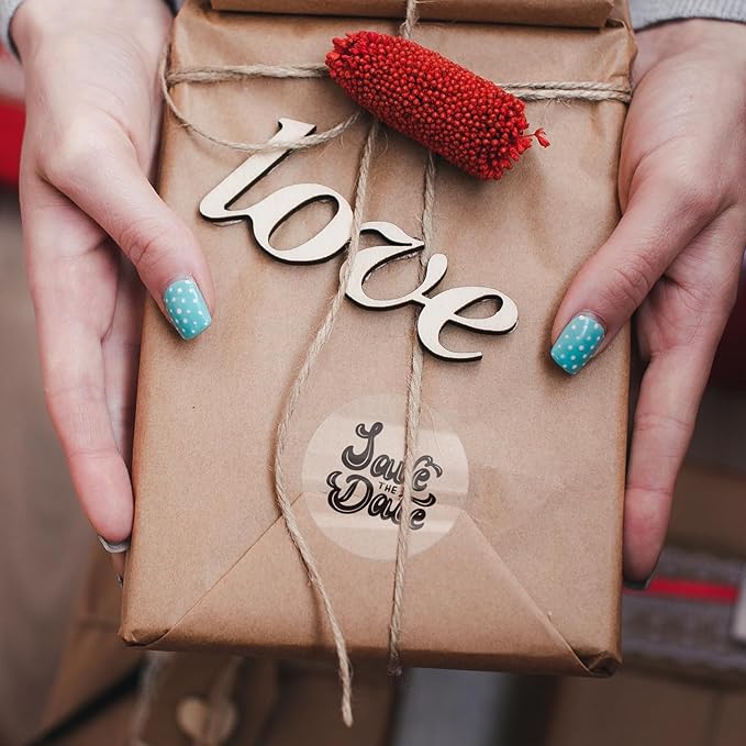 Transparent Thermal Labels Round 2 Inch Self Adhesive Circle Clear Printer Stickers Vinyl Waterproof Roll Decals Name Tag for Address Design DIY Logo Business 300 PCS