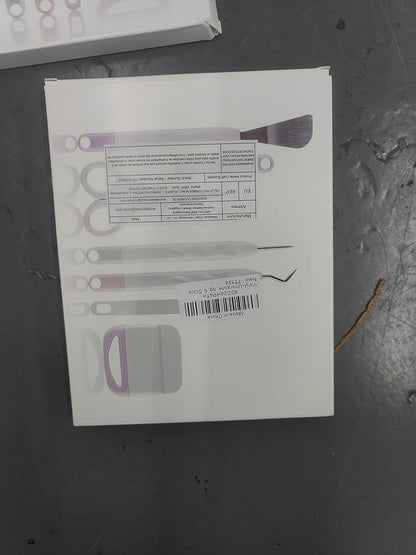 5PACK Colorful Decorative Paper Edge Scissor Sets Gret for Card Making Crafts Scrapbooking Zig Zag Edges with Portable Organizing Container for DIY Paper Wavy Edge Cutting Scrapbooking Paper Quilling