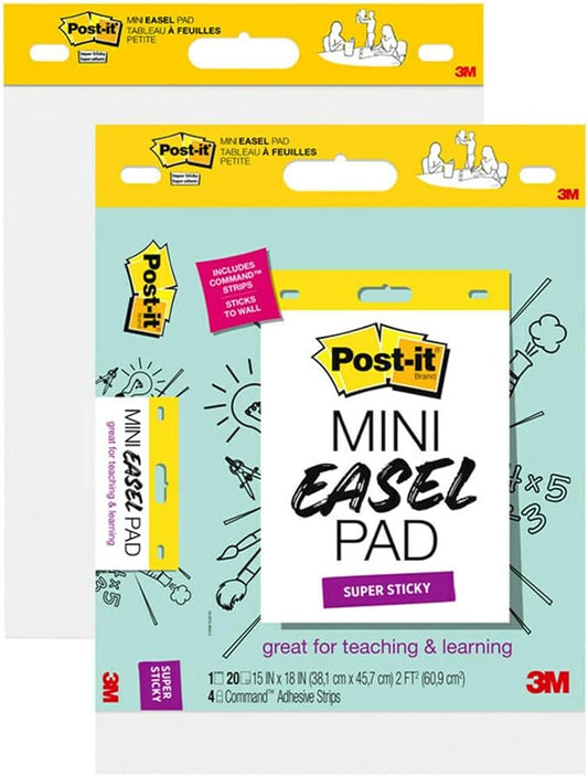 Post-it® Post it Super Sticky Mini Easel Pad