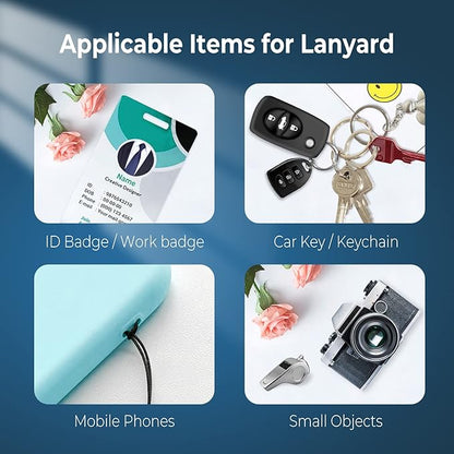 Lanyards Hallo Kitty Lanyard with Cute ID Card Holder, Anime Lanyard with ID 17.5inchx0.78inch 4.3inchx2.75