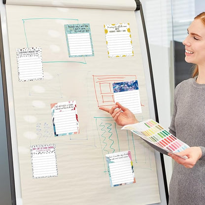 Funny Notepads with Sayings Sticky Funny Office Supplies to Do List Sarcastic Work Assorted Notepad for Workers, 12 Designs, 3 x 3.93 Inch(Cute Style)