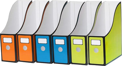 Simple Houseware Classroom Magazine File Holder Organizer Box - 6 Pack