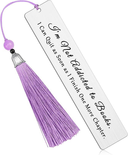 Bookmark for Book Lovers Book Mark for Reading Book Accessories for Reading Lovers Readers Librarian Book Lovers Gift Funny Bookish Gift for Women Girls Bookworm Birthday Gift for Friends Book Club