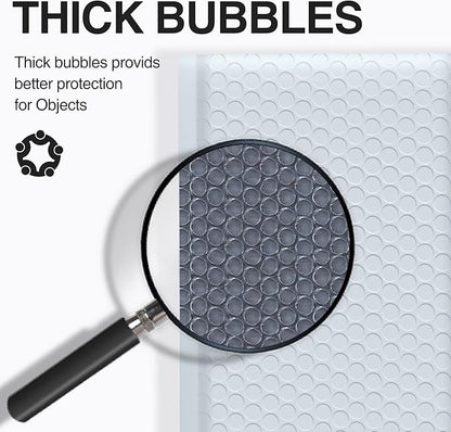 UCGOU Bubble Mailers 7.25x12 Inch White 25 Pack Usable Size 7.25x11 Padded Envelopes Small Business Opaque Packaging Self Seal Waterproof Boutique Bulk Shipping Bags for Jewelry Makeup Supplies #1