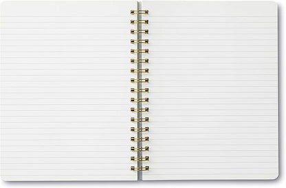 Compendium Spiral Notebook - You are here to do incredible things… — A Designer Spiral Notebook with 192 Lined Pages, College Ruled, 7.5”W x 9.25”H