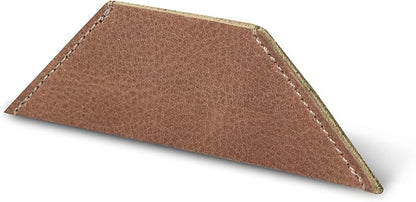 Londo Genuine Leather Handmade Bookmark (Set of 2) (Triangle, Mink)