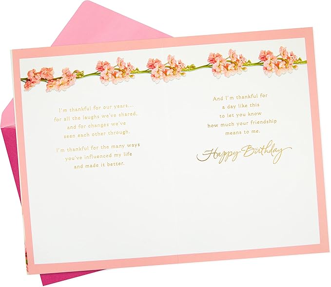 Hallmark Birthday Card for Friend (Friend of My Heart)