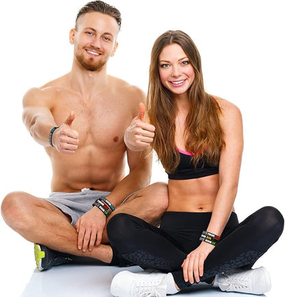 96 Pieces Bible Verses Silicone Bracelets Religious Rubber Wristbands Inspirational Messages Wrist Bands Colored Silicone Presents Bible Wristbands for Men Women Teenagers Teachers