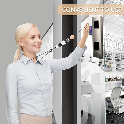 2PCS Retractable Lanyards for ID Badges and Keys, Cute Breakaway Teacher Lanyard with Badge Holders and Reels, Silicone Beaded Lanyard for Women, Nurses, Office with 4 Waterproof Card Holders