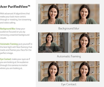 Acer Swift X 14 Laptop | 14.5" OLED 2880 x 1800 120Hz Calman Verified | Unlock AI Experiences | Intel Core Ultra 7 Processor 155H | NVIDIA GeForce RTX 4060 | 16GB LPDDR5X | 1TB SSD | SFX14-72G-77NJ