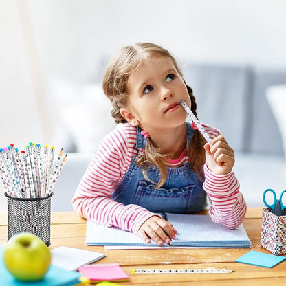 Chinco 100 Pcs Paw Print Pencils Dog Paw Wooden Writing Novelty Pencils with Erasers for Kids Doggy Party Favors Welcome Back to School Party Supplies, 6 Colors