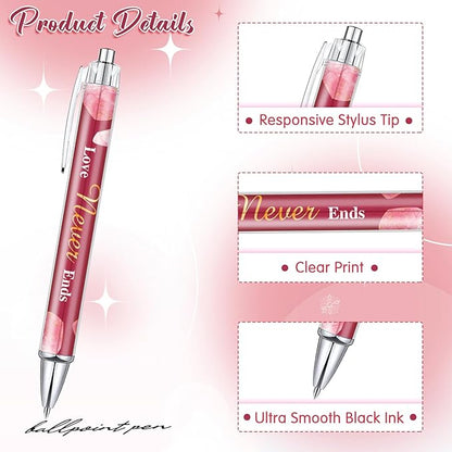 Tinlade 10 Pcs Christian Pens for Women Religious Ink Pens Easter Gifts Inspirational Quotes Bible Verse Ballpoint Funny Office Supplies for Women Men Coworker(Stone)