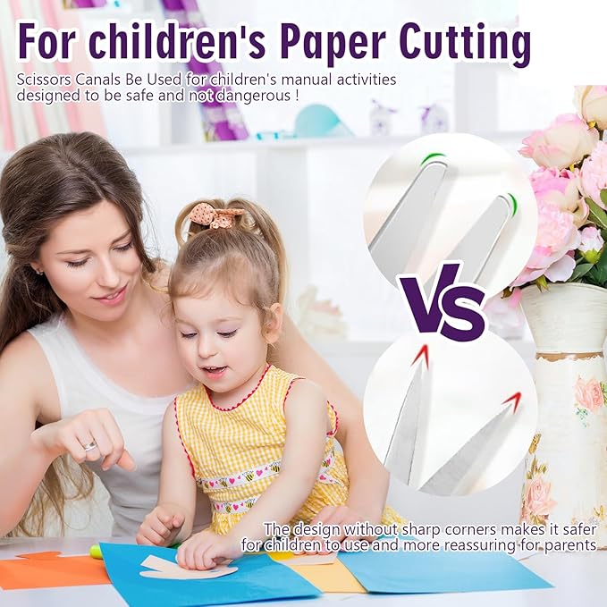 2 PCS Folding Scissors,Portable Folding Travel Scissors Keychain Scissors,Stainless Steel Mini Retractable Pocket Small Scissors,Miniature Craft Scissors for Home,Office,Outdoor,Travel,School,Sew