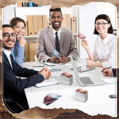 Yeaqee 240 Pcs Employee Appreciation Kudos Cards Funny Blank Back Motivational Card Encouragement Thank You Note Recognition Card for Teacher College Affirmation Gift(Scenery)