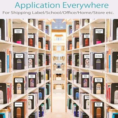 COLORWING DK-2205 Continuous Paper Labels Replacement for Brother DK2205 2.4" x 100Ft(62mm x 30.48m) Shipping Address Labels, for QL-800, 810W, 820NWB, 1110NWB, 8 Rolls with 1 Frame