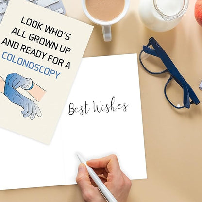 Funny Birthday Cards for Women Men, Birthday Prank Gifts Cards, Interesting Doctor To Do The Examination Card for Family, Naughty Funny Cards for Sister Brother, Rude Bday Cards for Friends