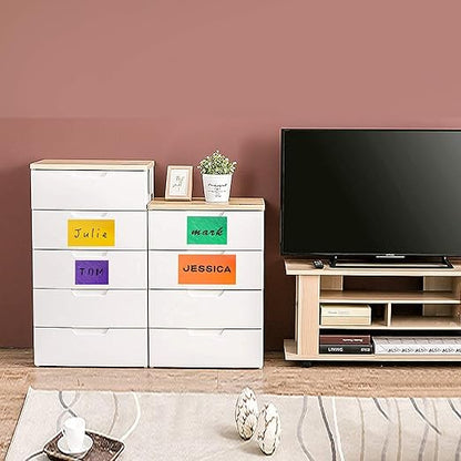 Feeke Colorful Masking Tape,Decorative Colored DIY Tape for Arts & Crafts, Labeling or Coding - Art Supplies for Kids - 12 Different Color Rolls, 1 Inch x 16 Yards, Small