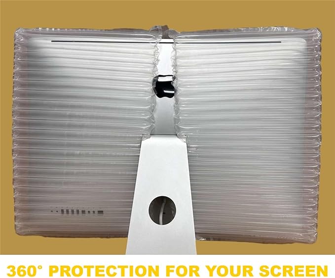 300 for 150 Screens with 1 Pump AIRPAKPRO Inflatable Protective Bags Compatible with 27" Imac Desktop Computer Shipping Boxes Protective Storage Case Monitor Dust Cover Compatible with 27" Screen