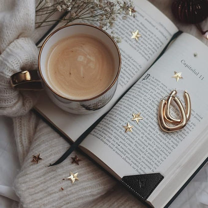 3/6 Pieces Leather Bookmarks Handmade Page Marker for Men Women, Faux Leather Page Clips Corner Book Markers for Teachers Gift for Writers Bookworm Book Lovers (06-Black Brown*6)