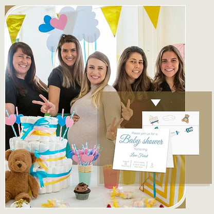 Goefun Blank Note Cards and Envelopes 5 x 7 Folded Cardstock and A7 Envelopes Self Seal 100 Pack for Invitations, Wedding, DIY Greeting Cards, Birthday