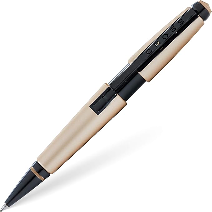 Cross Edge Matte Hazelnut Lacquer Gel Rollerball Pen