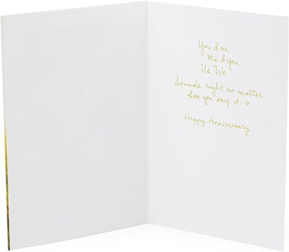 Hallmark Signature Anniversary Card (Wooden You & Me) (0799RZH4004)